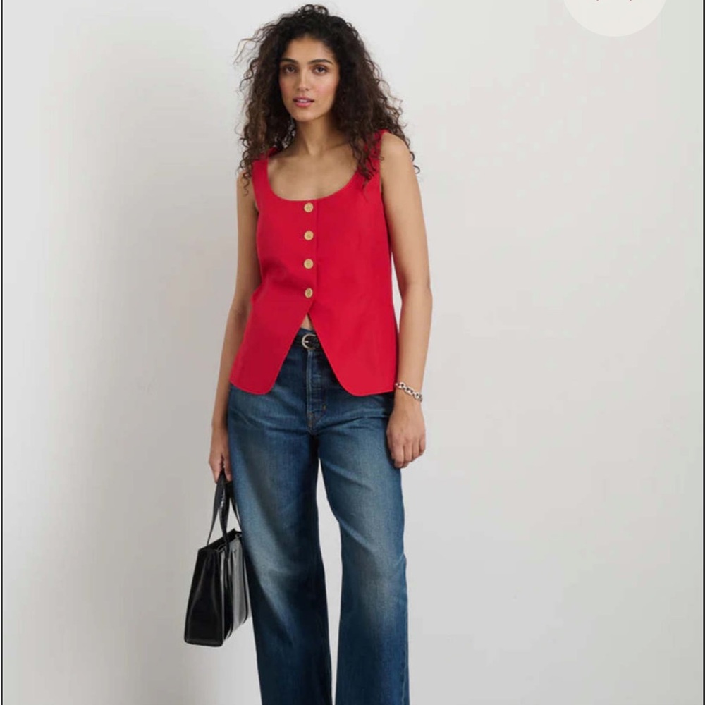 Alex Mill vest sz L NWT